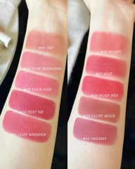 3CE Set son thỏi Cashmere 08 Hush Red (Tặng mini #05)