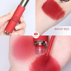 Son Kem Lì, Mịn Mượt Môi 3CE Hazy Lip Clay 4g Màu Whip Red Đỏ Gạch