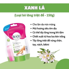 VEET. Kem tẩy lông Nhật 150g Xanh lá