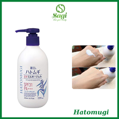 Dưỡng thể chống nắng Hatomugi UV SPF31/PA+++