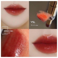 Son YSL Rouge Volupté Shine Oil-in-Stick #80 Chili Tunique đỏ gạch quyến rũ