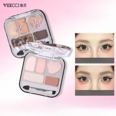 VEECCI. Bảng phấn mắt 5 ô #M02