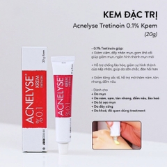 ACNELYSE. Kem Trị Mụn Tretinoin 0.05%