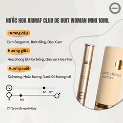 ARMAF - Nước hoa Club de nuit Woman 10ml