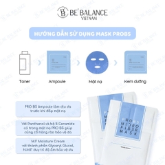 BE BALANCE. mặt nạ giấy Pro B5 xanh dương cấp ẩm