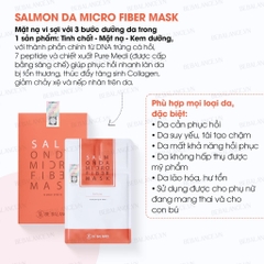 BE BALANCE. Mặt Nạ Giấy Salmon Da Hồng Trứng Cá Hồi