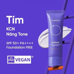 Kem Chống Nắng Beplain Sunmuse Tone Up & Correcting 50ml