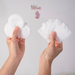 Bông Belia tròn 80 miếng