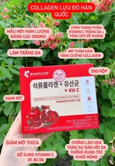 Bột Uống Collagen Lựu Bio Cell Hàn Quốc 30 gói (mẫu mới)