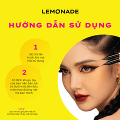 Bút Kẻ Mắt Nước Sắc Nét, Lâu Trôi Lemonade Supernatural Eyeliner Black 1g