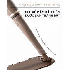 Judydoll. chì kẻ mày 2 đầu #01 - nâu nhạt