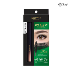 Mascara Browit Lift & Lock Mascara Uốn Cong Và Dày Mi #Sexy Black 6g