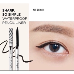 Chì Sáp Kẻ Mắt Clio Waterproof - 01 Đen