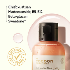 Nước Cân Bằng Sen Hậu Giang Làm Dịu Da Nhạy Cảm Cocoon Hau Giang Lotus Soothing Toner