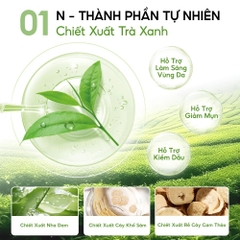 COLORKEY - Mặt nạ giấy Trà Xanh Green Tea