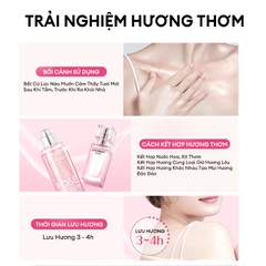 COLORKEY. Xịt thơm body ROSE 100ml