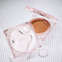 Phấn Nước Clio Kill Cover High Glow Cushion kèm lõi refill 14g màu 03