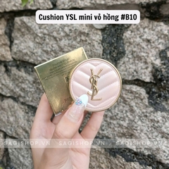 [mini] Cushion Phấn Nước Mini Vỏ Hồng Touche Eclat Glow Pact 5g Màu B10 Porcelain Trắng Hồng