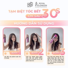 [mini] Dầu Gội Khô Dành Cho Tóc Nhuộm Sáng Màu Girlz Only Vàng 75ml