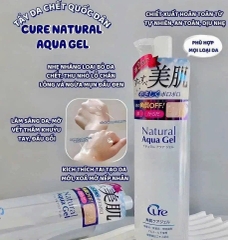 [100g] Tẩy Tế Bào Chết Dạng Gel Dịu Nhẹ CURE Natural Aqua Gel 100g
