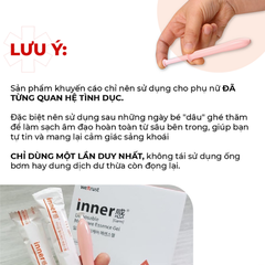 [combo 5 ống] Gel vệ sinh phụ khoa Wettrust Inner Disposable Multicare Essence Gel #Màu Cam