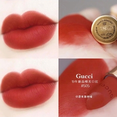 GUCCI. Son Thỏi Matte Màu 505 Janet Rust Đỏ Đất