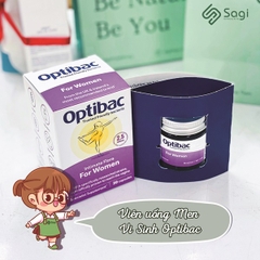 Viên uống Men Vi Sinh Optibac Tím 30 viên