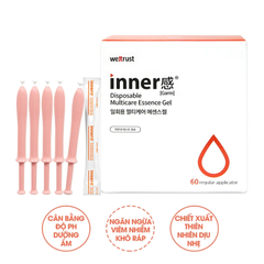 [combo 5 ống] Gel vệ sinh phụ khoa Wettrust Inner Disposable Multicare Essence Gel #Màu Cam