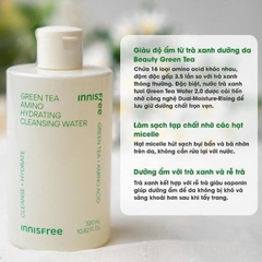 Nước tẩy trang Innisfree Green Tea 320ml