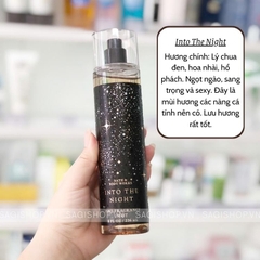 Bath & Body Work. Xịt thơm body 236ml Into The NIght