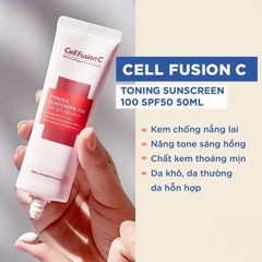 Kem Chống Nắng Cell Fusion C 50ml - Toning