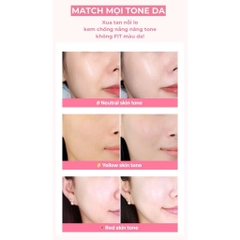 Kem Chống Nắng Vật Lý Make Prem Tone Up Soothing Pink Nâng Tone Hồng Rạng Rỡ