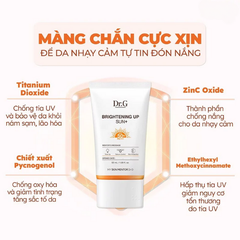 Kem chống nắng dưỡng sáng da Dr.G Brightening Up Sun+ SPF50+ PA+++