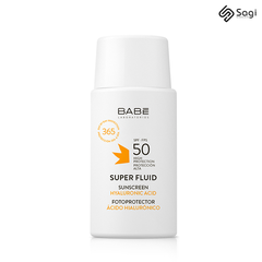 Kem chống nắng kiểm soát dầu BABE Super Fluid Mattifying sunscreen SPF 50