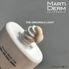 Kem Chống Nắng Martiderm Nâng Tone Da Proteos Screen SPF 50+ Color Fluid Cream Light 40ml
