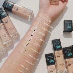 Kem Nền Maybelline Fit Me Matte Poreless Foundation SPF22 #112