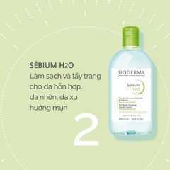 Nước Tẩy Trang Bioderma Dành Cho Da Dầu 500ml