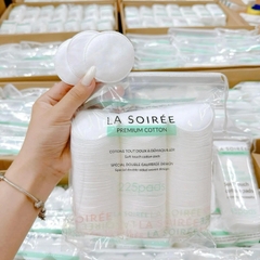 Bông Tẩy Trang Cao Cấp La Soiree 225 Miếng Tròn