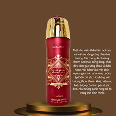 Xịt thơm body Lattafa Sublime 200ml