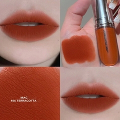 MAC Son kem Locked Kiss Ink #66 Terracotta màu Cam Cháy