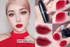 Son thỏi Mac #707 ruby woo