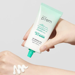 Kem Chống Nắng Nâng Tone, Kiềm Dầu Make P:rem UV Defense Me No Sebum 50ml