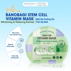 Mặt nạ giấy Banobagi Stem Cell Vitamin Mask Relaxing 30g