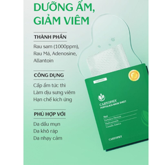 Mặt Nạ Caryophy Xanh Lá Làm Giảm Mụn, Thâm, Dưỡng Ẩm Da 22g