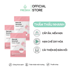 Mặt nạ giấy Freska Natural Solution Mask Sheet 25ml