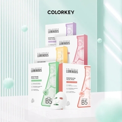 Mặt Nạ Colorkey Dưỡng Ẩm B5 Làm Dịu da Ngừa mụn Sáng da Luminous B5 Facial Mask - HỘP 10 MIẾNG