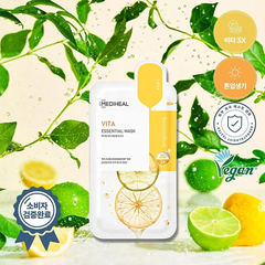 Mặt Nạ Mediheal Dưỡng Sáng, Mờ Thâm Cho Da Mụn Vita Brightening Essential Mask 24ml