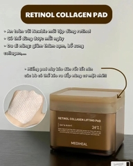 MEDIHEAL. Toner Pad 100m Retinol Collagen