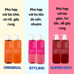 Gội Xả Mise En Scene Styling (Hồng) 680ml