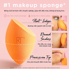 Mút Tán Kem Nền Quả Trứng Real Techniques Miracle Complexion